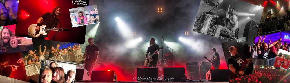 UK Foo Fighters tribute band Parkpop Belgium